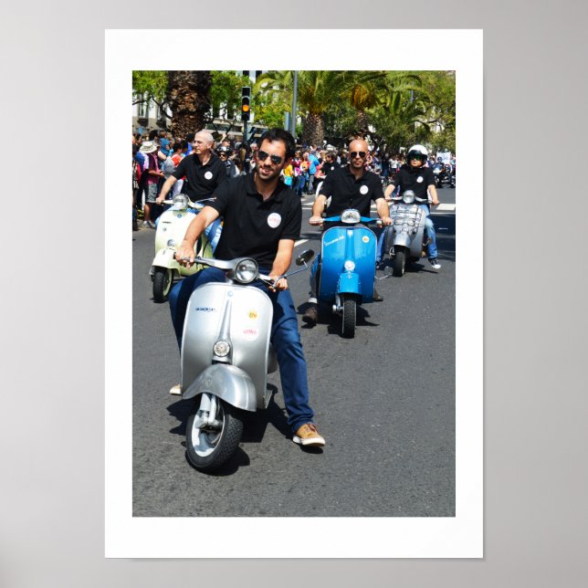 Póster Scooters (Frente)