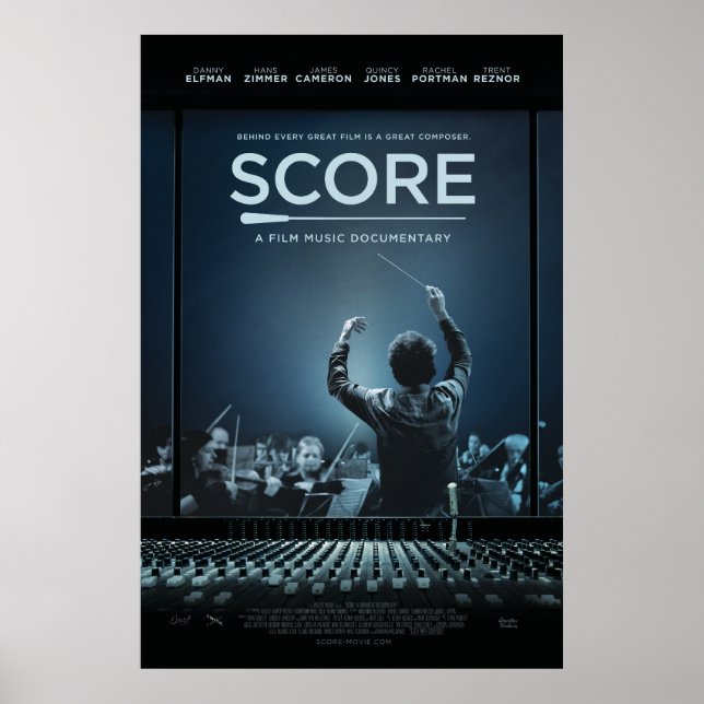 Póster SCORE Baton Poster por Epicleff Media (Frente)
