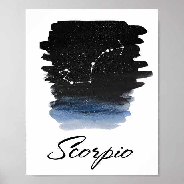 Póster Scorpio Astrological sign (Frente)