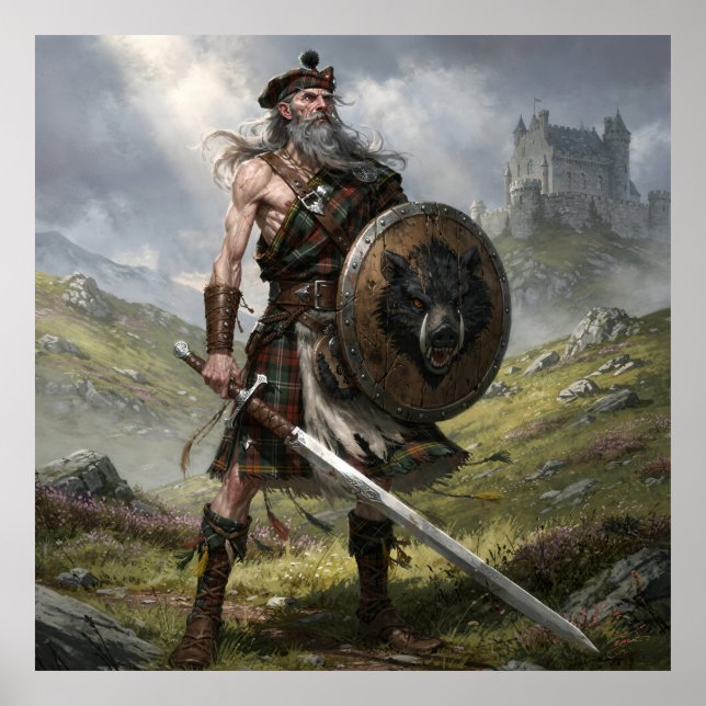 Póster Scotsman (Frente)