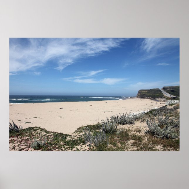 Póster Scott Creek Beach Hwy 1 (Frente)