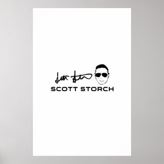 Póster Scott Storch White