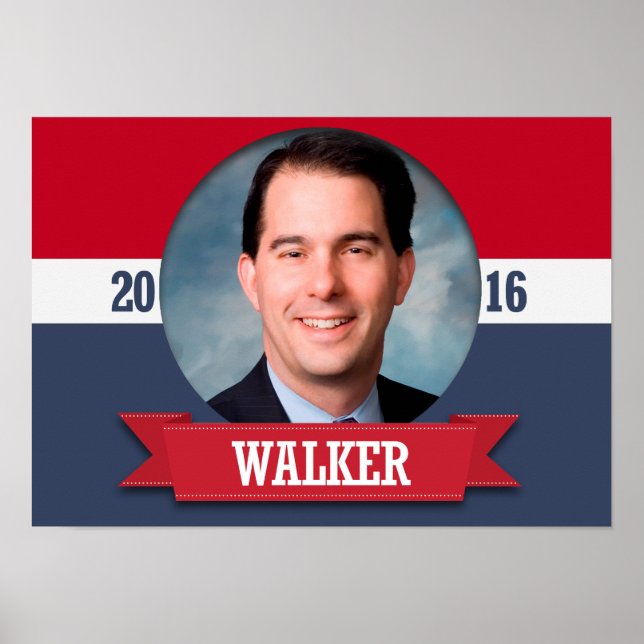 PÓSTER SCOTT WALKER 2016 (Frente)