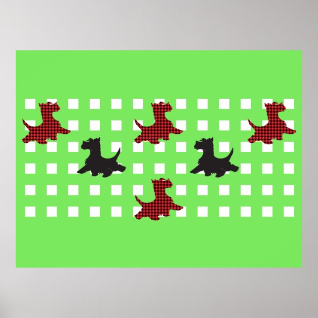 Póster Scottie Dogs (Frente)