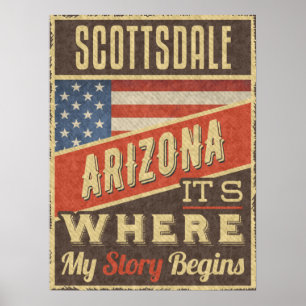 Póster Scottsdale Arizona