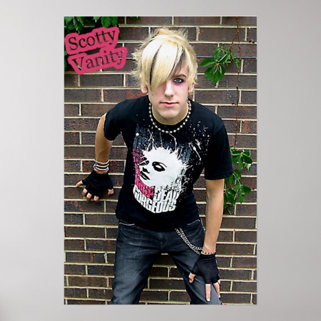 Póster Scotty Vanity Brick Wall Poster (Frente)