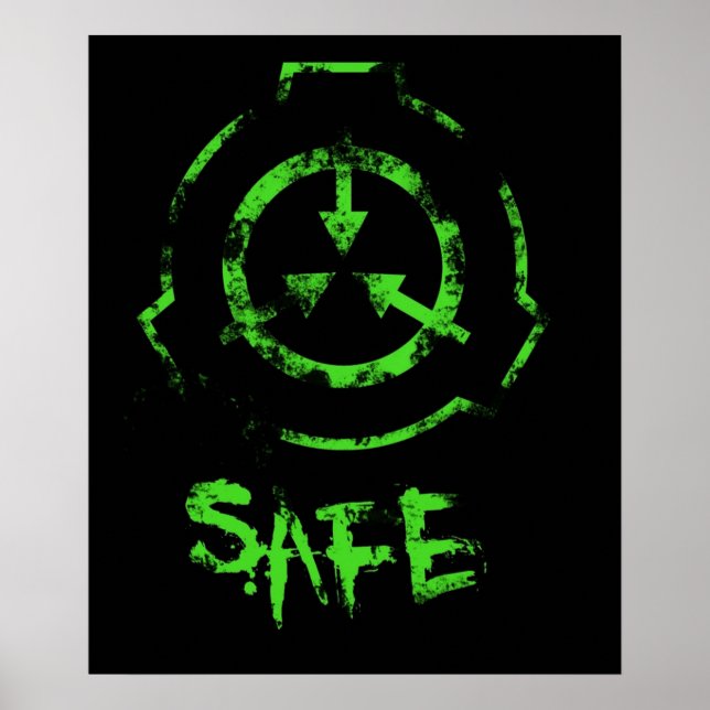 Póster SCP foundation Safe (Frente)