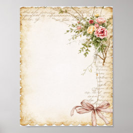 Póster Scrapbook & Junk Journal Paper Digital Download