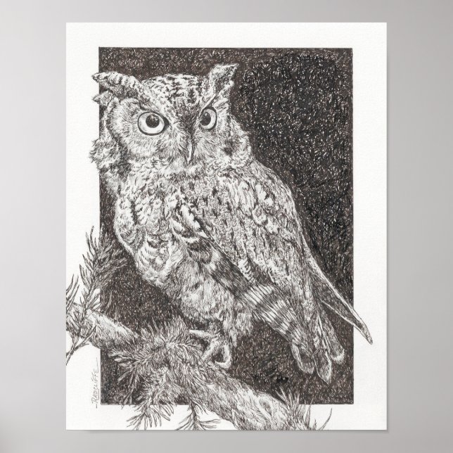 Póster Screech Owl (Frente)
