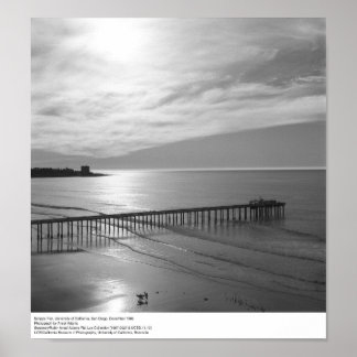 Póster Scripps Pier, 1966