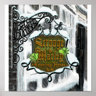 Póster Scrooge&MarleySignScene