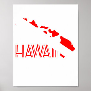 Póster SCUBA Dive Hawaii