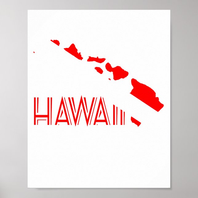 Póster SCUBA Dive Hawaii (Frente)