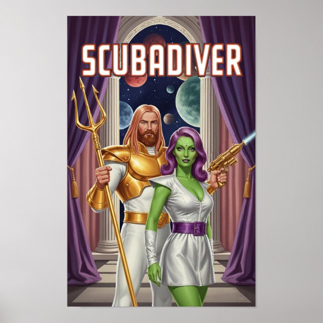 Póster Scubadiver (Frente)