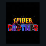 Póster Sder Brother Shirt Birthday Family Funny Halloween<br><div class="desc">Sder Brother Shirt Birthday Family Funny Halloween Costume</div>