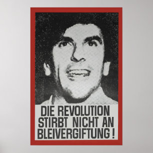 Póster SDS Rudi Dutschke La Revolución no