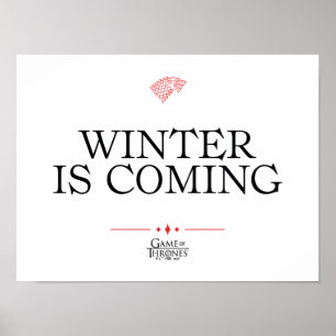 Póster Se acerca el invierno