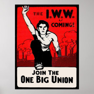 Póster se acerca la IWW de 1905