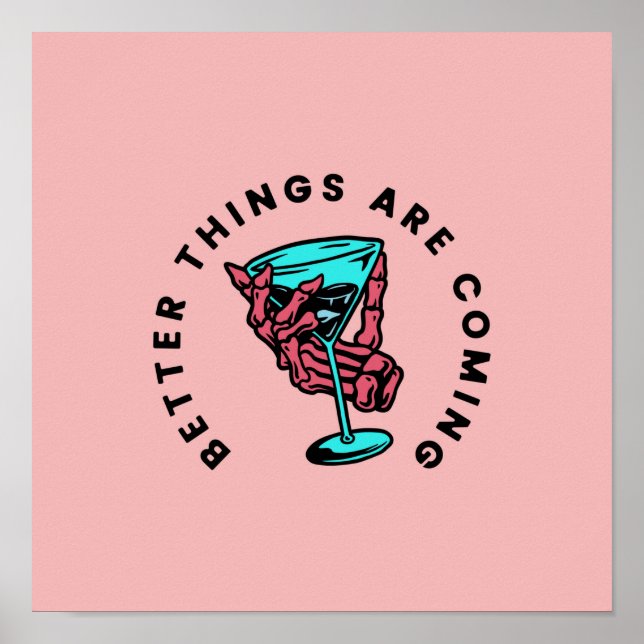 Póster Se avecinan mejores cosas (Frente)