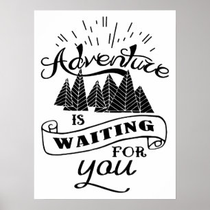 Póster ¡Sé aventurero!
