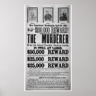 Póster Se busca conspirador de asesinatos de Poster Linco