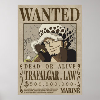 Póster Se busca una pieza de la Ley Trafalgar
