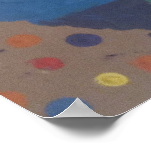 Póster Se casaron con el boda arcoiris de Yeshaya Dank (Esquina)