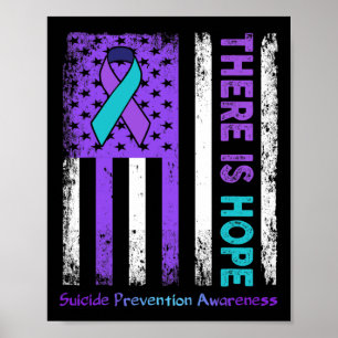 Póster Se Espera Que La Bandera Estadounidense De Prevenc