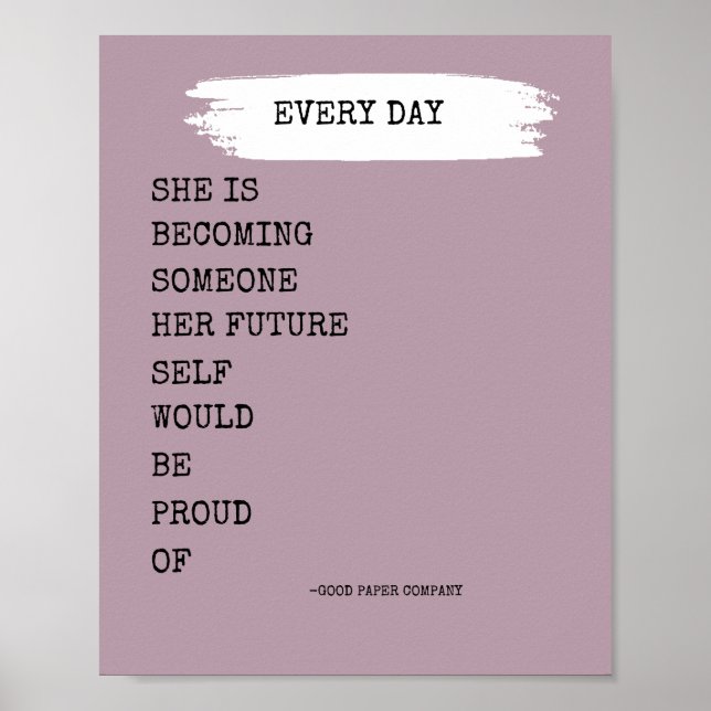 Póster Se está convirtiendo en poster motivacional (Frente)