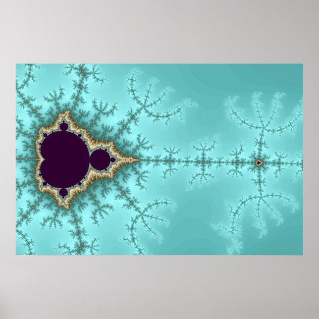 Póster Se está extendiendo - Fractal (Frente)