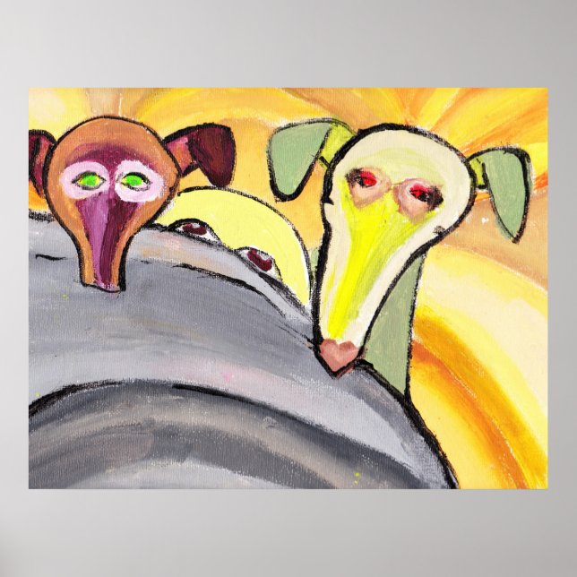 Póster ¿Se Está Moviendo? (Frente)