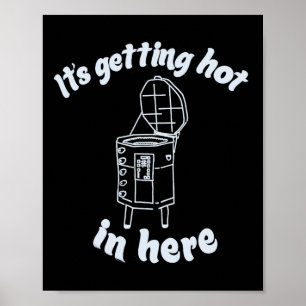 Póster Se está poniendo caliente en este patio trasero Bb