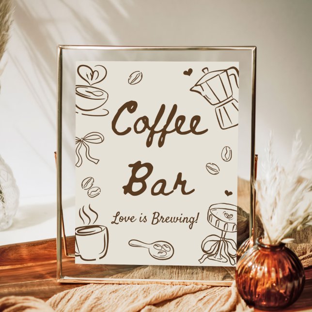 Póster Se está preparando el amor: barra de café para des (Subido por el creador)