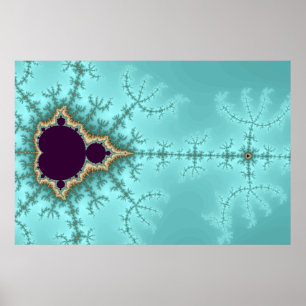 Póster Se está separando - fractal
