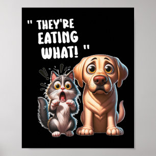 Póster Se están comiendo a los perros Se están comiendo a