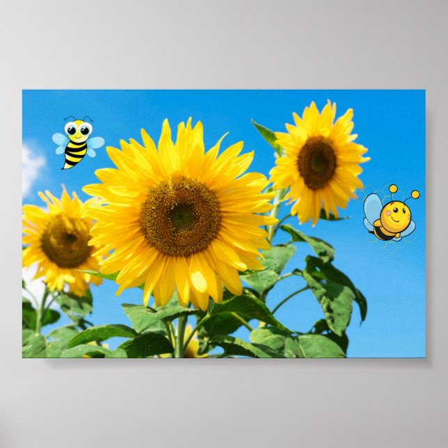 Póster Sé Feliz. (Frente)