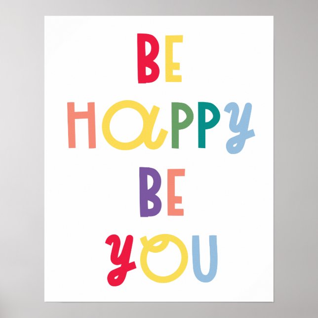 Póster Sé feliz de ser Guay (Frente)
