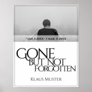 Póster Se fue pero no se olvidó - Brillante