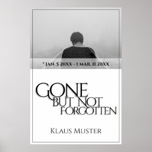 Póster Se fue pero no se olvidó - Brillante