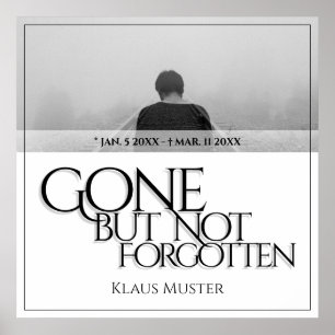 Póster Se fue pero no se olvidó - Brillante