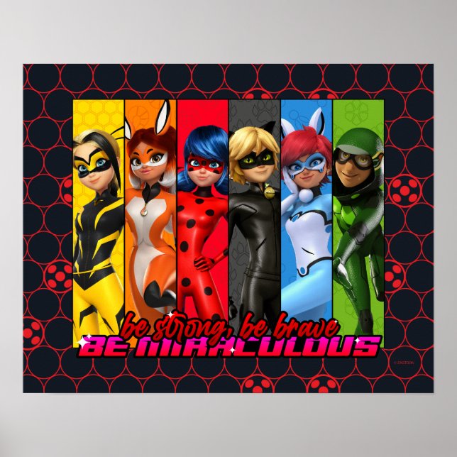 Póster Sé fuerte, sé valiente, sé milagroso (Frente)