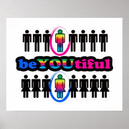 Póster Sé guapo y gay