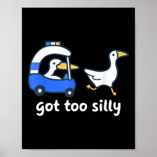 Póster Se Ha Vuelto Demasiado Gracioso Camisa De Humor De