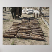 Se identifican e inventarian artefactos explosivos