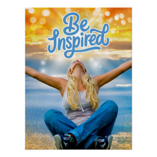 Póster Sé Inspirado