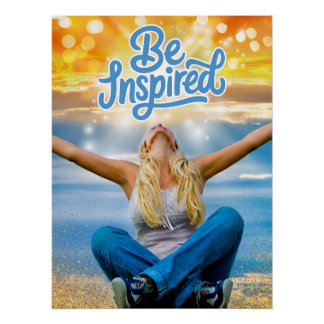 Póster Sé Inspirado