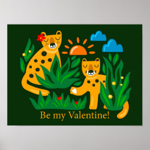 Póster ¡Sé mi San Valentín!