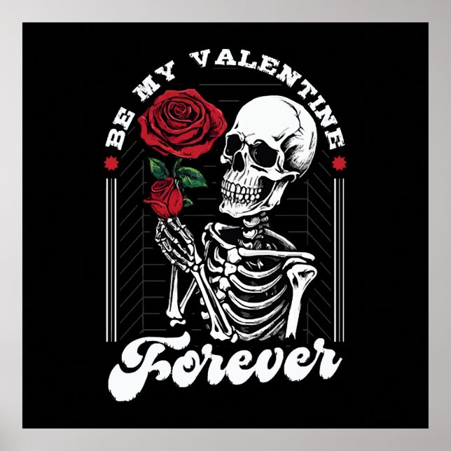 Póster Sé mi San Valentín para siempre (Frente)