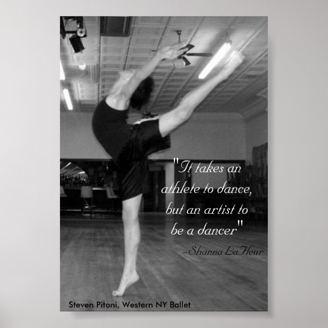 Póster Se necesita un artista (Frente)