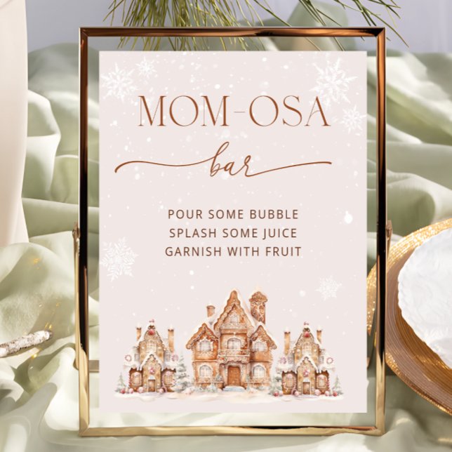 Póster Se necesita un Baby Shower de invierno de aldea, b (Subido por el creador)